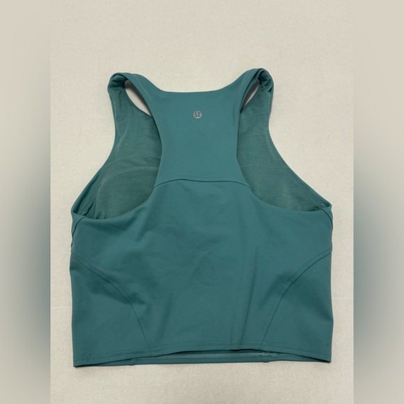Lululemon Wunder Train Racerback Tank Top Teal Size 8 - Picture 4 of 4